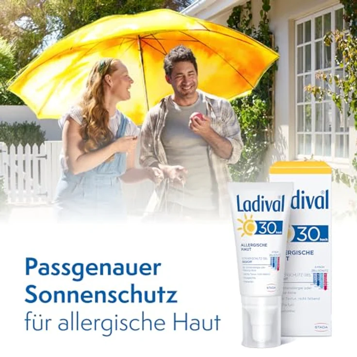 Ladival Produkte Ladival Produkte Ladival Allergische Haut Gel LSF 30 wasserfest Sonnenöl 50 ml – Bild 2