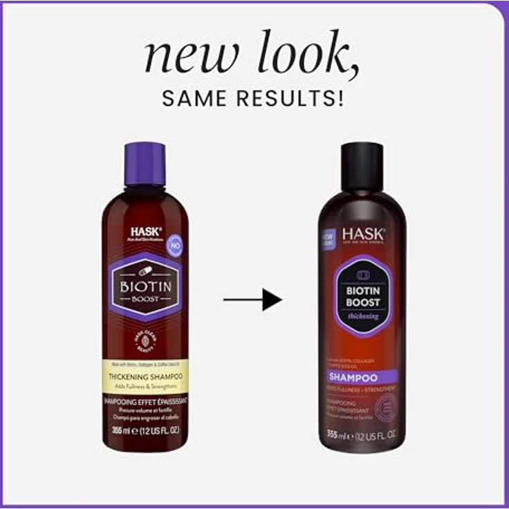Hask Biotin Boost Thickening Shampoo Feines Haar 355 ml – Bild 4