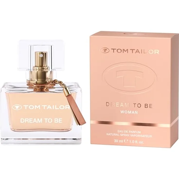 Tom Tailor® Dream to be Eau de Parfum Natural Spray, florientaler Damenduft mit fruchtigen Noten, 50 ml