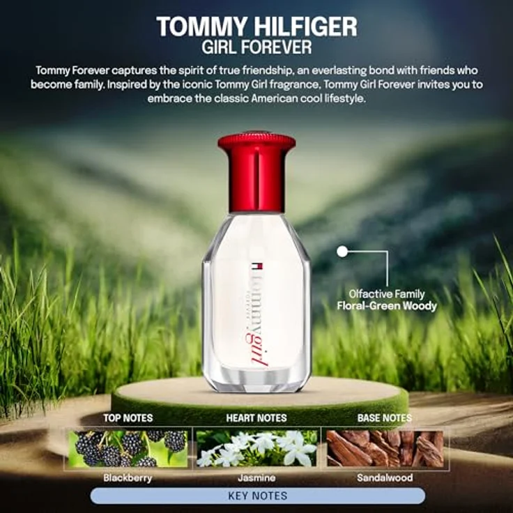 Tommy Hilfiger - Tommy Girl Forever Eau de Toilette 30ml - Damenduft, unzerreißbares Band zu Freunden – Bild 4