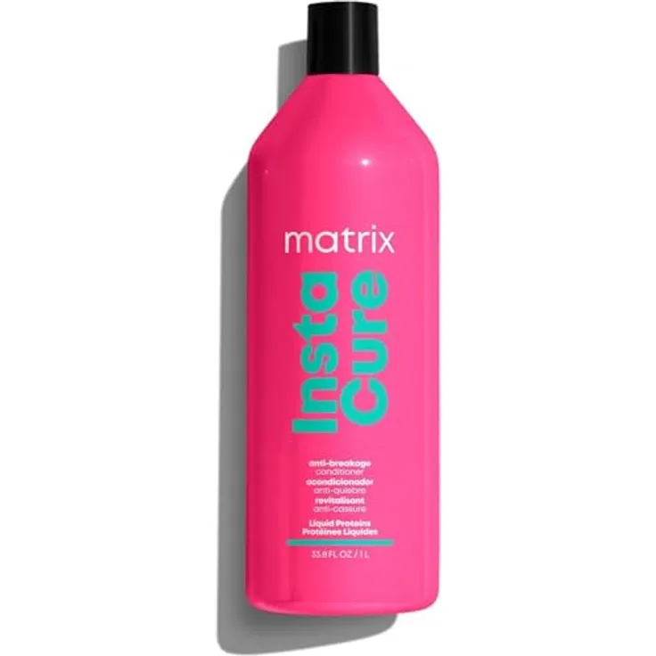 Matrix Instacure Build-A-Bond Mighty Care Conditioner, für geschädigtes Haar, reparierende Formel, mit Zitronensäure und Squalan, stärkt von innen, glättet und erweicht, 1l