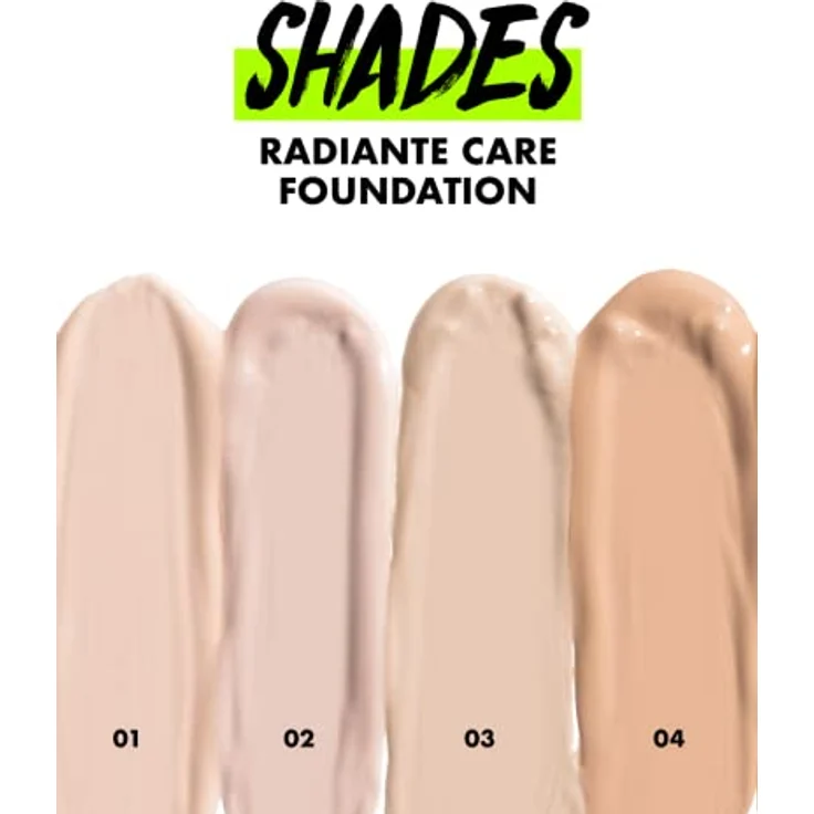 SANTE Naturkosmetik Radiant Care Foundation 01 Warm Ivory, vegane Foundation mit Bio-Peptiden und hochwertigen Ölen, für strahlende Haut, pflegende und nachhaltige Formel, 30ml – Bild 2