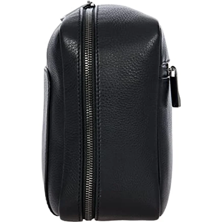 Porsche Design Roadster Kulturbeutel, 100% Leder, 26 cm x 9 cm x 19 cm, schwarz – Bild 4