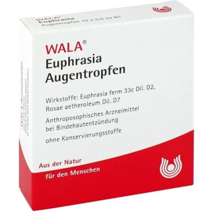 EUPHRASIA AUGENTROPFEN 10X0.5 ml
