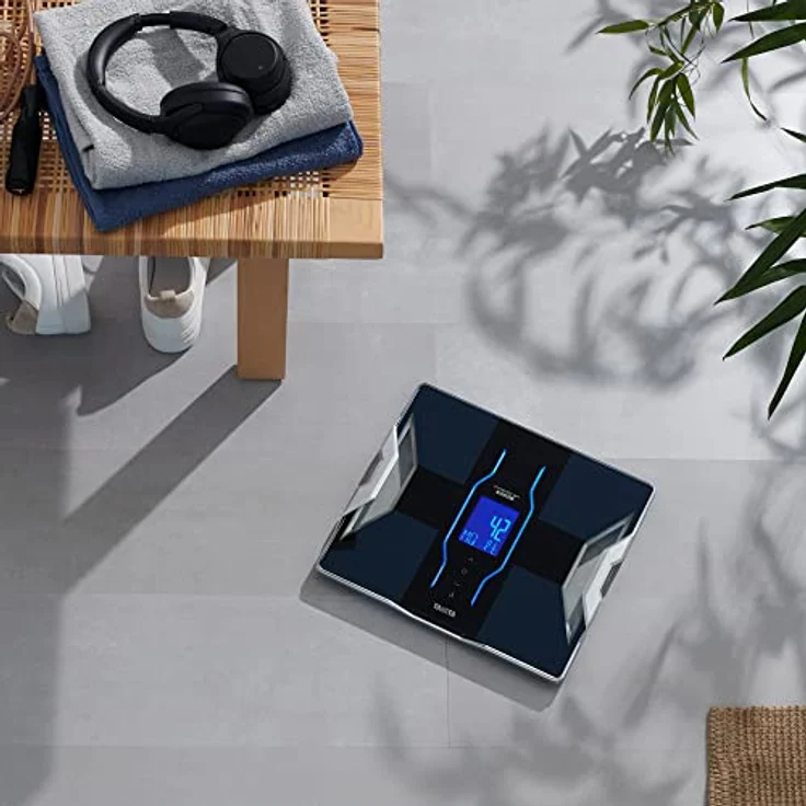 Tanita RD, 953 Bluetooth 4 Low Energy Körperanalyse, Waage mit medizinischer Technologie, Schwarz – Bild 5
