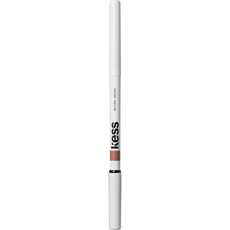 Kess Berlin Soft Shape Lipliner, wischfester Lippenstift mit pflegendem Carnaubawachs, Neutral Brown, 0,35 g