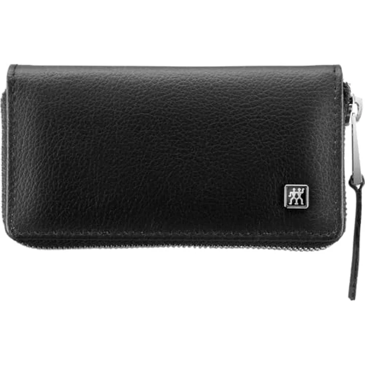 ZWILLING Maniküre Pediküre Set 3tlg., Nagelknipser und Hautschere, veganes Apfelleder-Etui in schwarz, ergonomisches Design, rostfreier Edelstahl – Bild 4