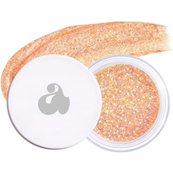 Unleashia Get Loose Glitter Gel Lidschatten für Gesicht, Körper und Haare, Farbton N°6 Sunset Lover, 4 g, vegan mit holografischem Glitzereffekt, langanhaltend – Bild 1
