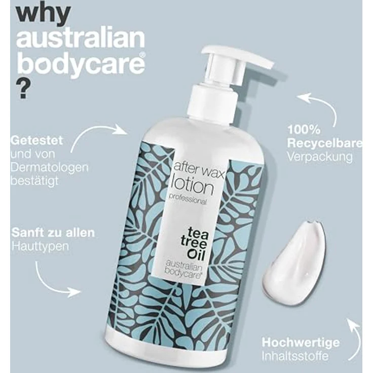 After Wax Lotion Professional 500 ml | Zur Anwendung nach dem Waxing, Bikini-Waxing, Brazilian Wax | Reduziert das Auftreten von eingewachsenen Haaren, roten Pickeln und gereizter Haut nach dem Waxing – Bild 4