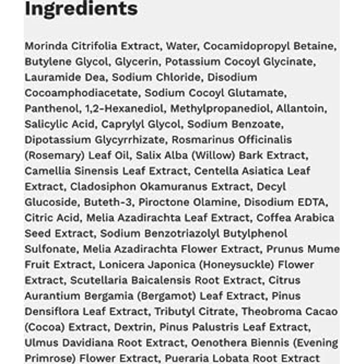 celimax The Real Noni Reinigungsschaum zur Talgreduzierung für fettige und Mischhaut, 155 ml – Bild 7