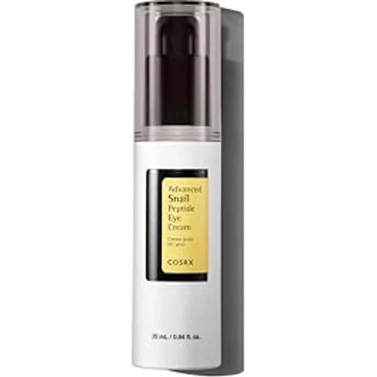 Cosrx Advanced Snail Peptide Eye Cream, aufhellende und feuchtigkeitsspendende Augencreme für die Augenpartien, 25 ml