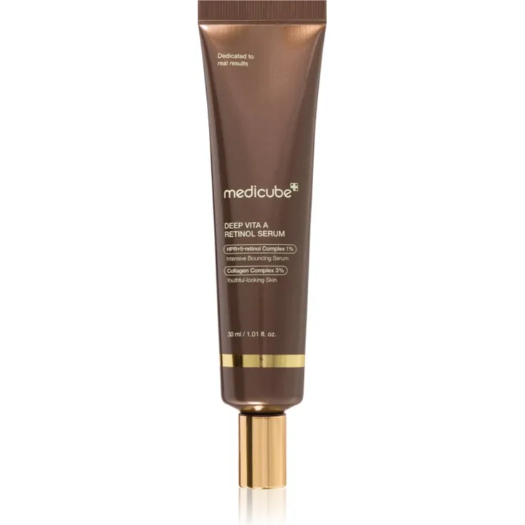 Medicube Deep Vita A Retinol Serum, Gesichtsserum mit Anti-Aging Wirkung und intensiver Feuchtigkeit, 30 ml