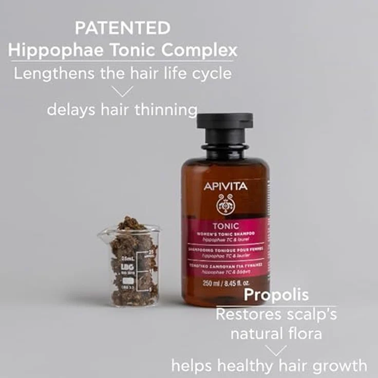 Apivita Shampoo Hair Care Shampoo Women's Tonic Shampoo 250 ml – Bild 6