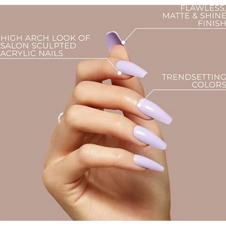 KISS Gel Fantasy High Volume Gel künstliche Fingernägel Hold Me Closer 28 St. Maniküre-Set für Damen – Bild 4