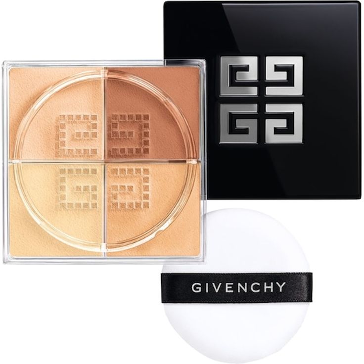 GIVENCHY Prisme Libre 4-Color Loose Powder, Teint Make-Up für strahlenden Glow, Farbe Tulle Opalescent, 10 g