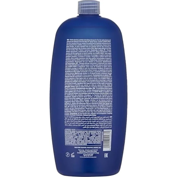 AlfaParf Milano Semi di Lino Volumizing Low Shampoo 1000 ml – Bild 2