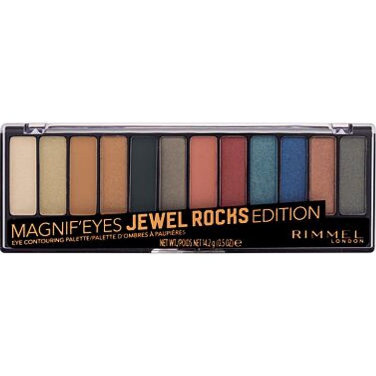 Rimmel MAGNIF'EYES palette #009-jewel rocks 15 ml