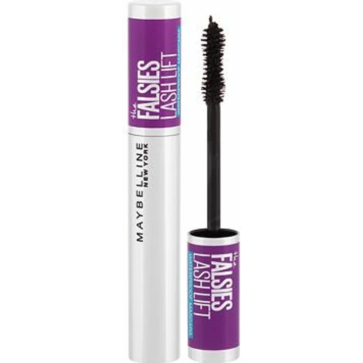 Maybelline The Falsies Lash Lift Waterproof Mascara für voluminöse, geschwungene und lange Wimpern #Black 8,6 ml – Bild 1