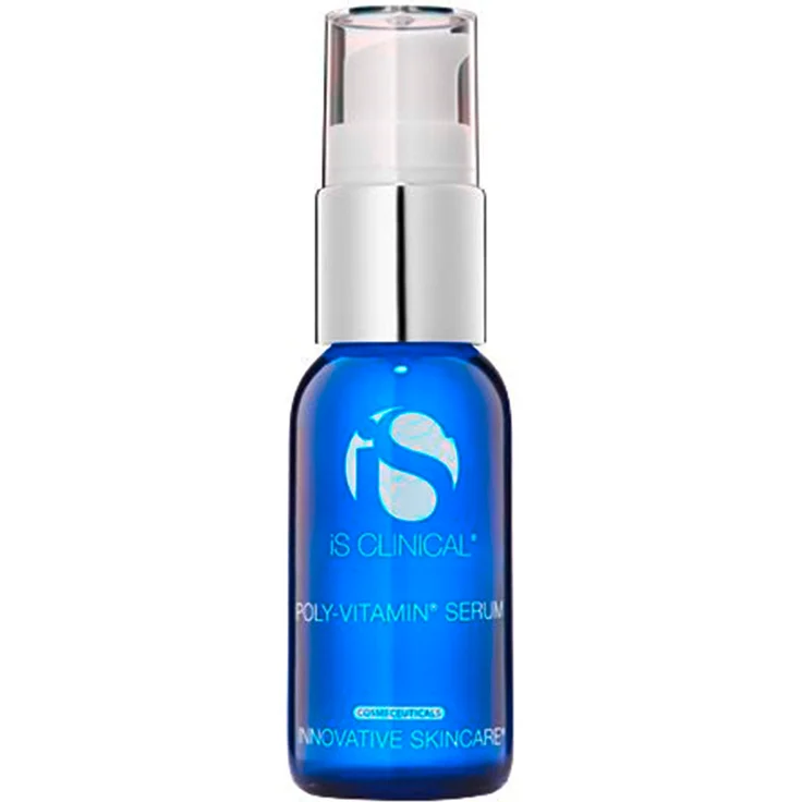 iS Clinical Poly-Vitamin Serum 30 ml, revitalisierendes Gesichtsserum mit essentiellen Vitaminen und Antioxidantien