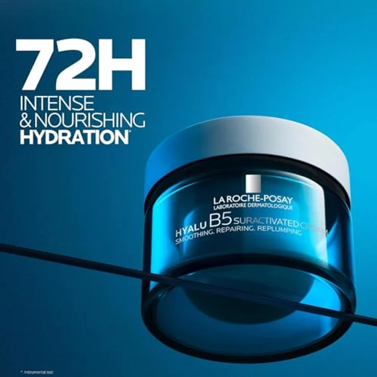 La Roche-Posay Hyalu B5 Suractivated Cream, konzentriertes Creme mit Hyaluronsäure, 50 ml, reduziert Falten und spendet intensiv Feuchtigkeit – Bild 6