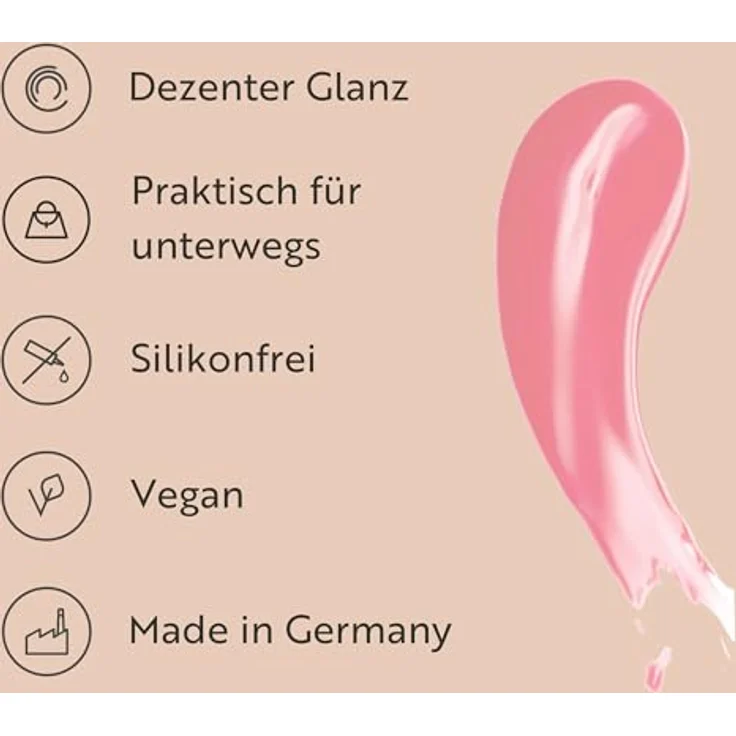 M. Asam MAGIC FINISH Star Shine Lip Oil Raspberry-Cupcake, pflegendes Lippenöl mit Feuchtigkeitsversorgung & Aufpolsterungseffekt, 4 ml – Bild 4