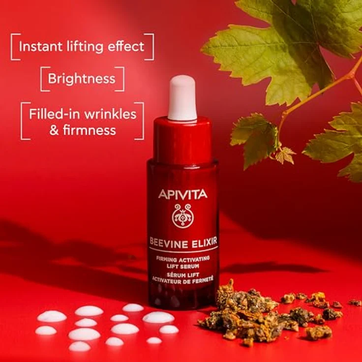 Apivita Beevine Elixir Lift Serum, festigendes Liftingserum zur Verjüngung der Gesichtshaut, 30 ml – Bild 2