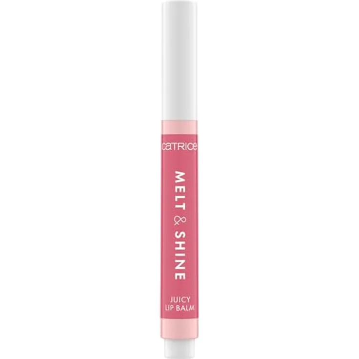 Catrice Melt & Shine Juicy Lip Balm, Nr. 020, Nude, feuchtigkeitsspendend, vergrößernd, vegan, ölfrei, ohne Parabene, 1.3g