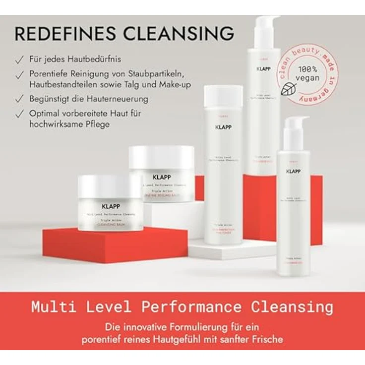 KLAPP Cosmetics - Triple Action Cleansing Milk (200ml) – Bild 5
