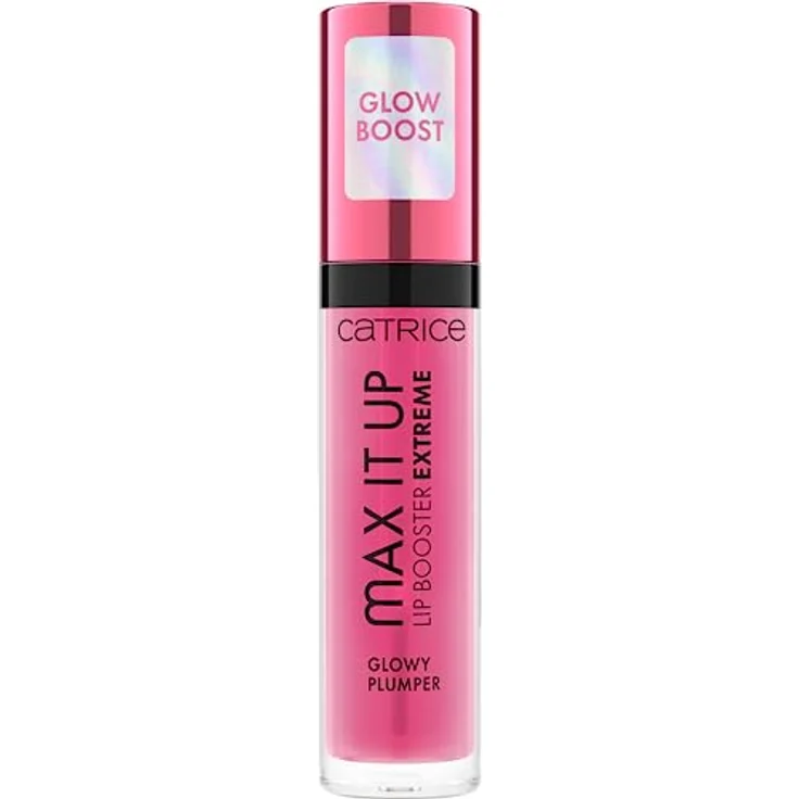 Catrice Max It Up Lip Booster Extreme, Nr. 040, Pink, pflegend, Extremes Volumen, Färbeeffekt, natürlich, glänzend, vegan, ohne Parabene, ohne Mikroplastikpartikel, Nanopartikel frei, 1er Pack (4ml) – Bild 1