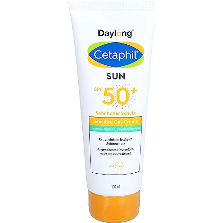 Cetaphil Sun Daylong SPF 50+ sensitive Gel Sonnencreme 100 ml – Bild 6