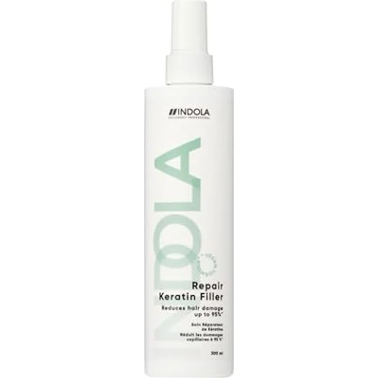 Indola Keratin Filler Keratin Repair-Behandlung, 300 ml, veganes Reparaturserum mit Bruchschutz und intensiver Feuchtigkeit – Bild 1