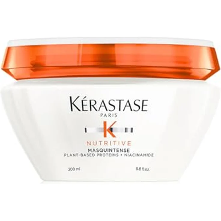 Kérastase Nutritive, Masquintense Deep Nutrition Soft Mask, Haarkur für sehr trockenes, feines bis mittleres Haar, Feuchtigkeitsspendend und pflegend, Ohne Parabene, 200 ml – Bild 1