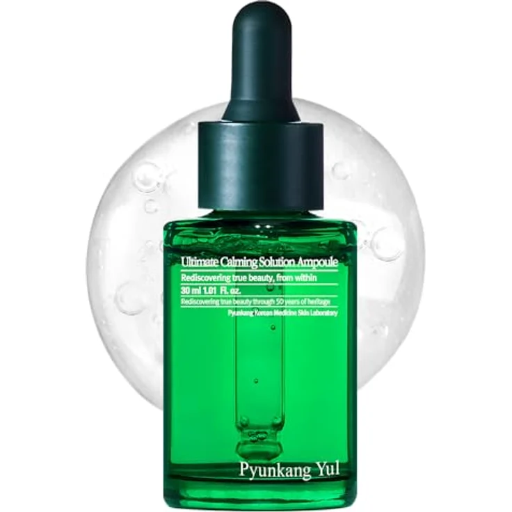 Pyunkang Yul Ultimative Beruhigungslösung Ampulle, 30ml Serum für empfindliche Haut mit Cica & Teebaum zur intensiven Rötungsberuhigung, koreanische Hautpflege – Bild 1