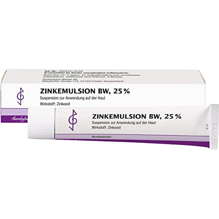 Bombastus Zinkemulsion BW, 50 ml - apothekenpflichtige Suspension – Bild 1
