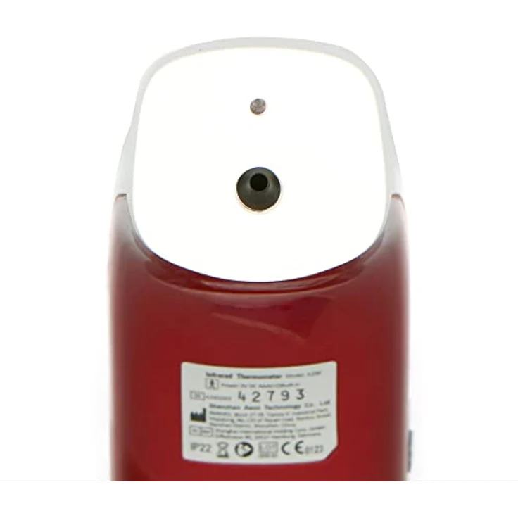 Fysic FT38, Infrarot-Stirnthermometer mit automatischer Abschaltung, 3 Sekunden Messzeit, Speicherung der letzten 25 Messwerte – Bild 6