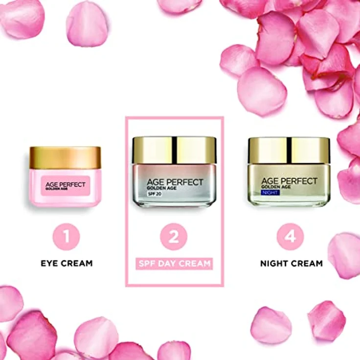 L'Oréal Paris Age Perfect Golden Age SPF20 Getönte und straffende Gesichtscreme für reife Haut 50 ml für Frauen – Bild 2