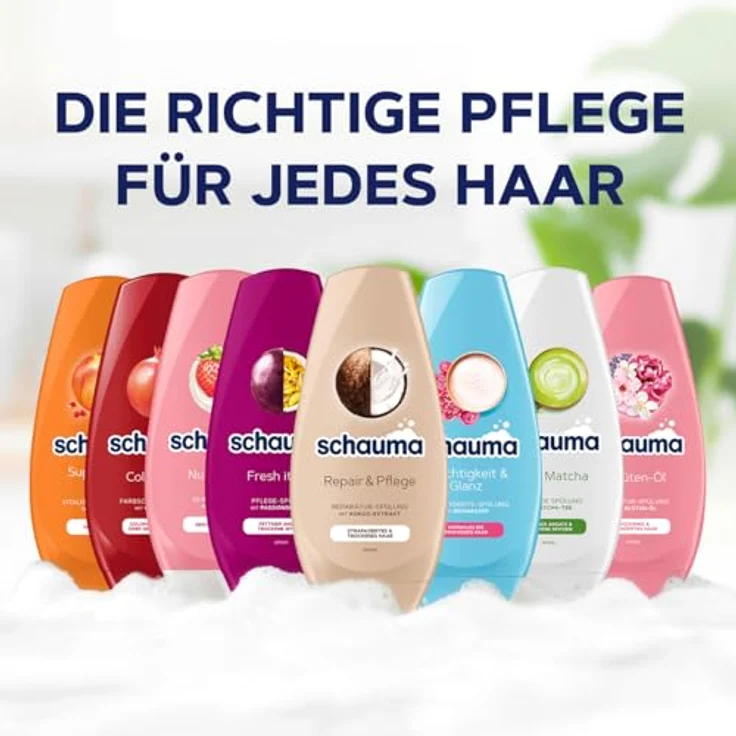 Schauma Vitalisierende Spülung mit Superfruit, 250ml für normales Haar, vegan und silikonfrei – Bild 5