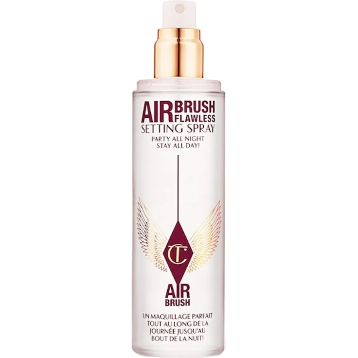 Charlotte Tilbury Airbrush Flawless Setting Spray, Fixierspray für bis zu 16 Stunden Halt, 100 ml