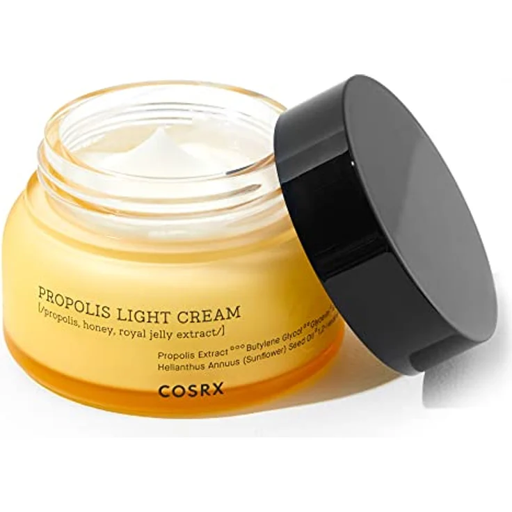 COSRX Full Fit Propolis Light Cream, Propolis 64.5%, feuchtigkeitsspendende Gesichtscreme für Tag und Nacht, Korean Skincare, 2.19 Fl.oz / 65ml – Bild 1