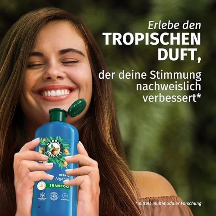 Herbal Essences Repair Pflegespülung mit Arganöl 250ml - Intensive Pflege für geschädigtes Haar, Inhaltsstoffe natürlichen Ursprungs, Vegan – Bild 3