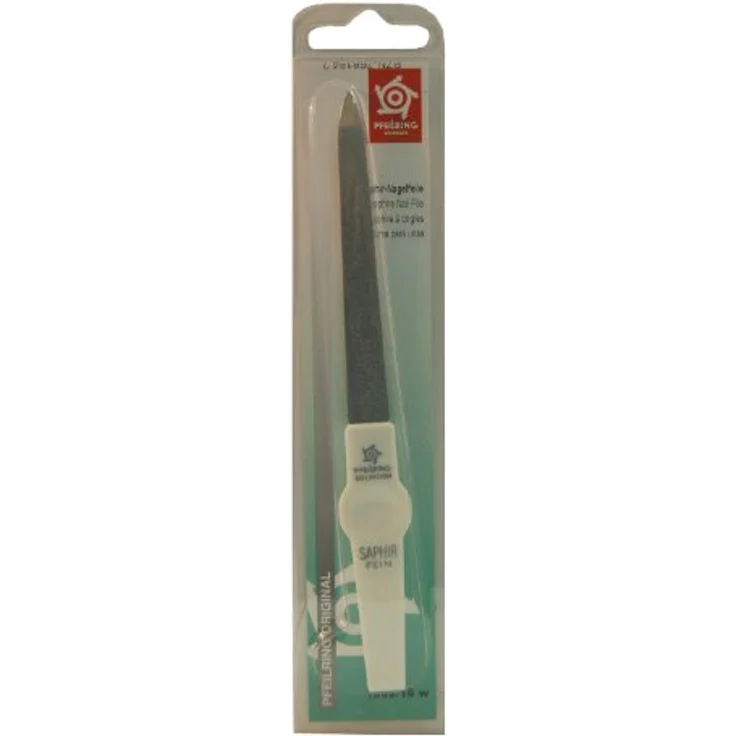 Pfeilring Saphirnagelfeile 160 mm, zur Mani- und Pediküre, 160 mm, gerade, Doppelseitig – Bild 2