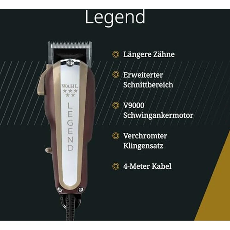 Wahl Legend Fading Clipper Haarschneider Barber 08147-416 – Bild 3