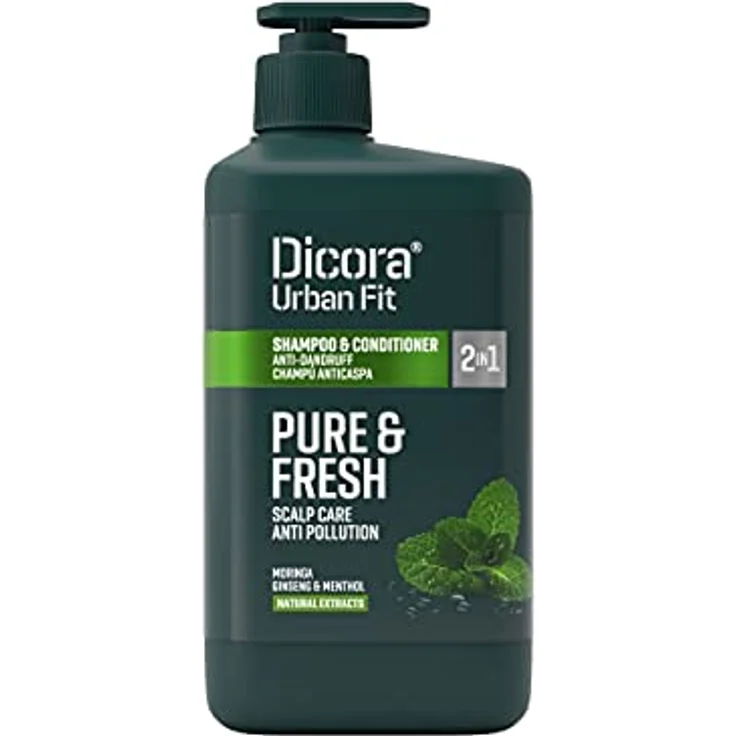 Dicora Urban Fit DICORA Shampoo und Conditioner Pure & Fresh 2in1, 800ml – Bild 1