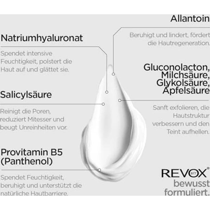 REVOX B77 Zitcare Tagescreme, 25 ml, Feuchtigkeitsspendende Gesichtscreme für unreine Haut – Bild 5