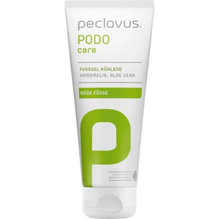 Peclavus PODOcare Fußgel kühlend, 100ml – Leichtes Gel für sofortige Erfrischung und langanhaltendes Frischegefühl für müde Füße