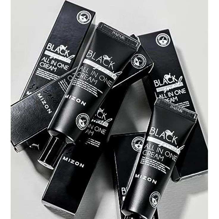 MIZON Körperlotionen - Feuchtigkeitsspendende Black Snail All In One Cream Secret Cream - 35 ml, ideal für Damen – Bild 5