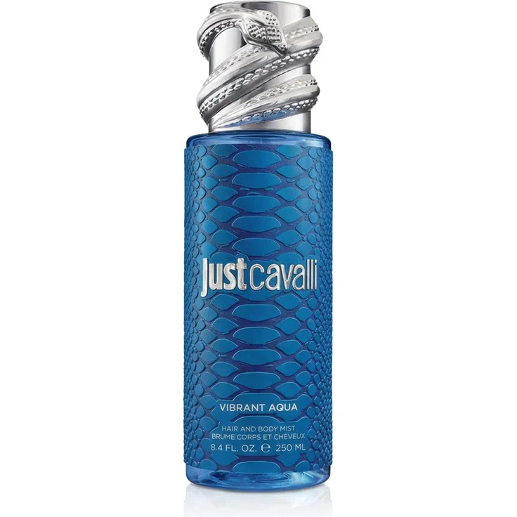 Roberto Cavalli Just Cavalli Lebendiges Aqua, Körperspray für Damen, 250 ml