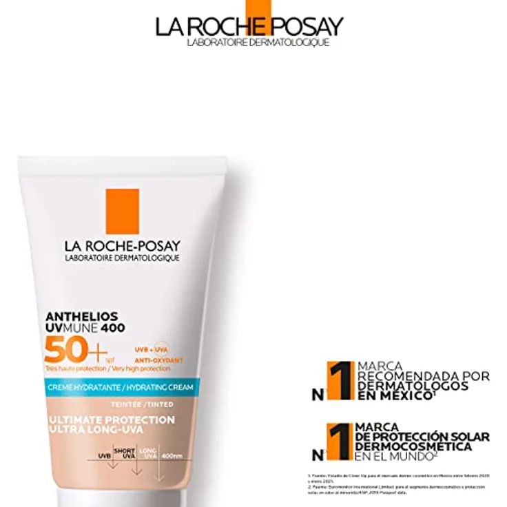 La Roche-Posay Anthelios Hydratisierende Creme Getönt 50+ Sonnencreme 50 ml – Bild 3