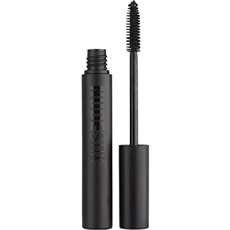 NUDESTIX Lash Lengthening Mascara, schwarze Wimperntusche für längere Wimpern, 8 ml