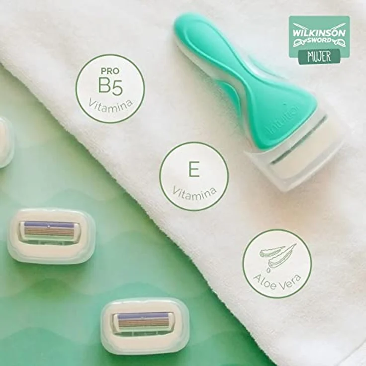 Wilkinson Sword Intuition Sensitive Care Rasierklingen für Damen Rasierer Rasierklingen 3 Stück – Bild 8